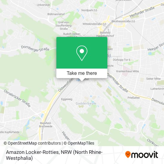 Amazon Locker-Rotties map