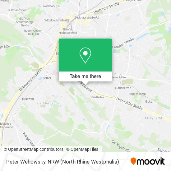 Карта Peter Wehowsky