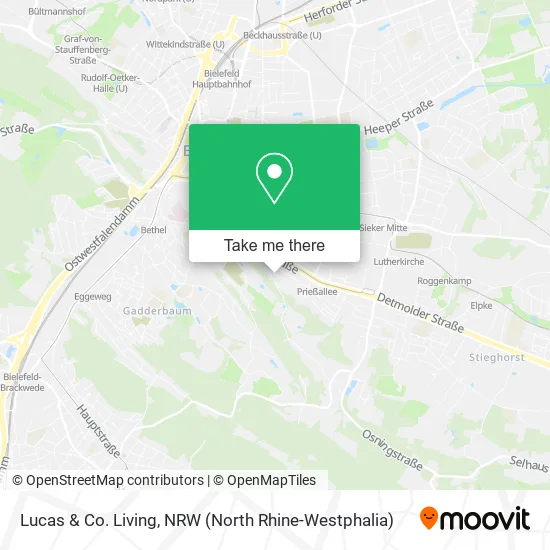 Карта Lucas & Co. Living