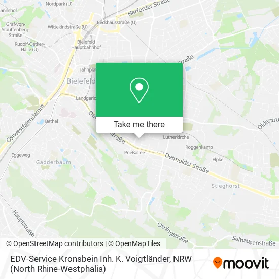 Карта EDV-Service Kronsbein Inh. K. Voigtländer