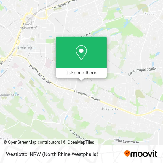 Westlotto map