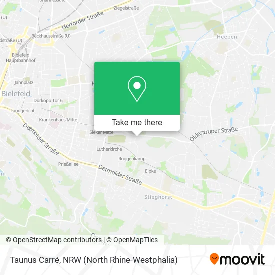 Карта Taunus Carré