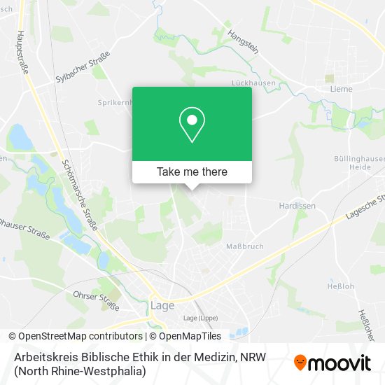 Arbeitskreis Biblische Ethik in der Medizin map