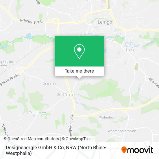 Designenergie GmbH & Co map