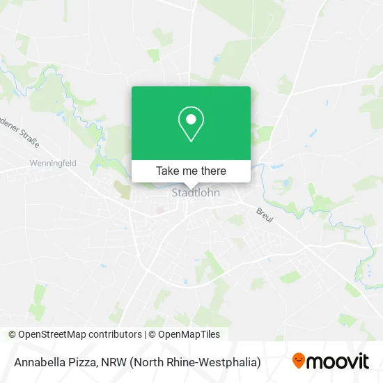 Карта Annabella Pizza