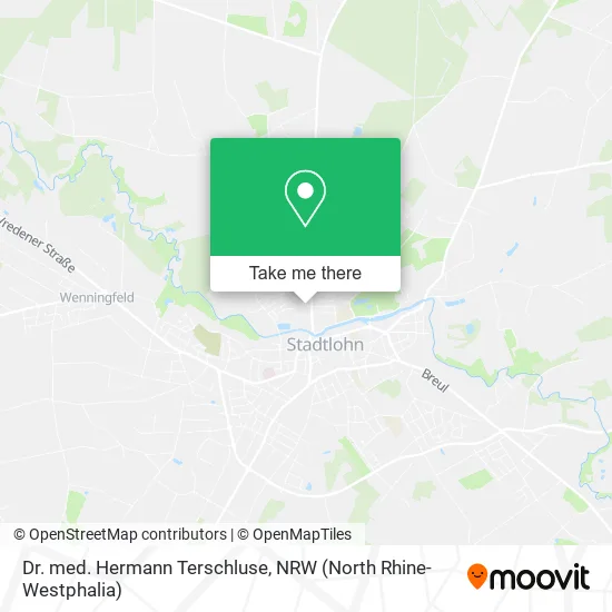 Карта Dr. med. Hermann Terschluse