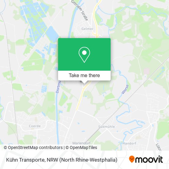 Kühn Transporte map