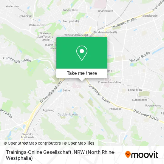 Trainings-Online Gesellschaft map