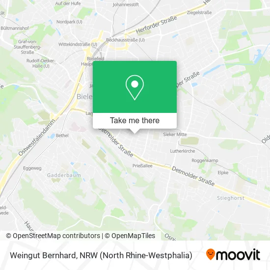 Карта Weingut Bernhard