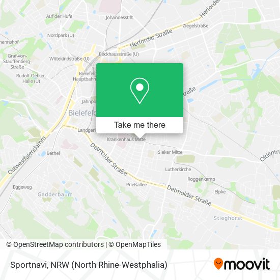 Sportnavi map