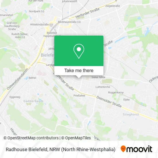 Карта Radhouse Bielefeld