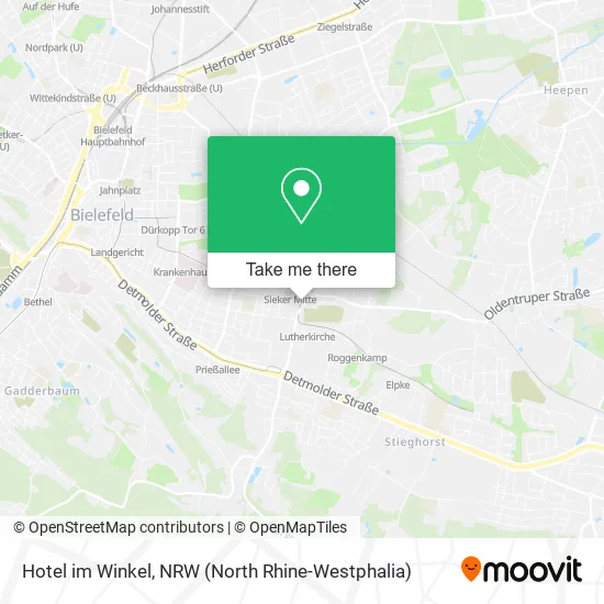 Карта Hotel im Winkel