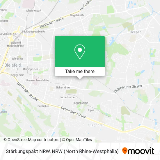 Карта Stärkungspakt NRW