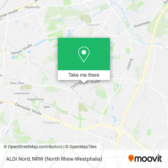 Карта ALDI Nord