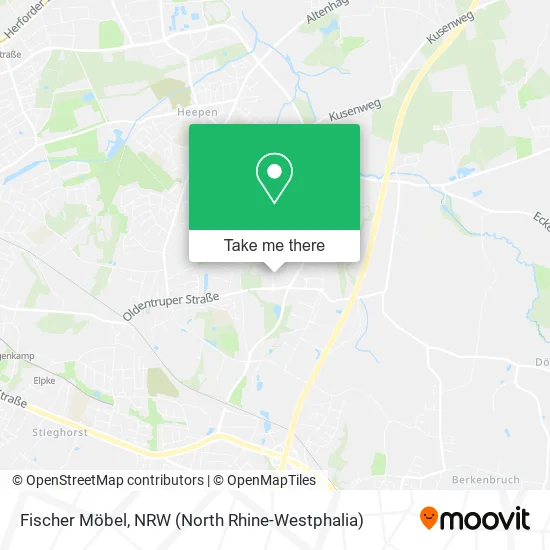 Fischer Möbel map