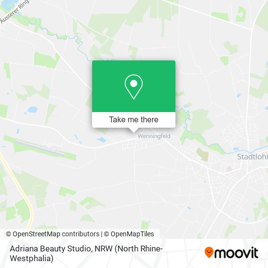 Adriana Beauty Studio map
