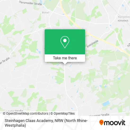 Карта Steinhagen Claas Academy