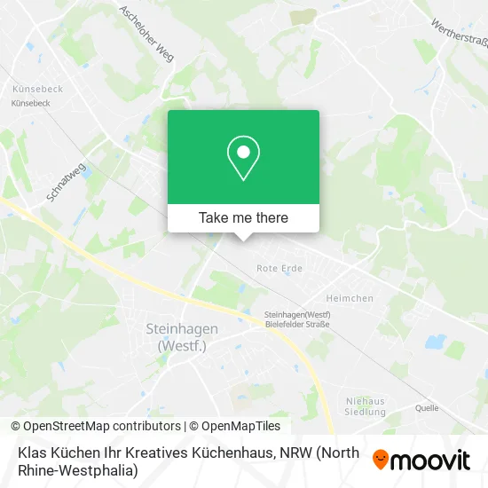 Карта Klas Küchen Ihr Kreatives Küchenhaus