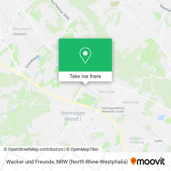 Карта Wacker und Freunde
