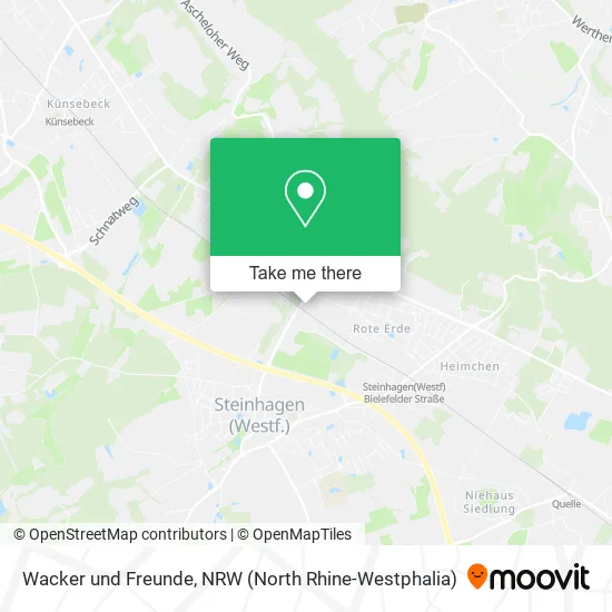 Карта Wacker und Freunde
