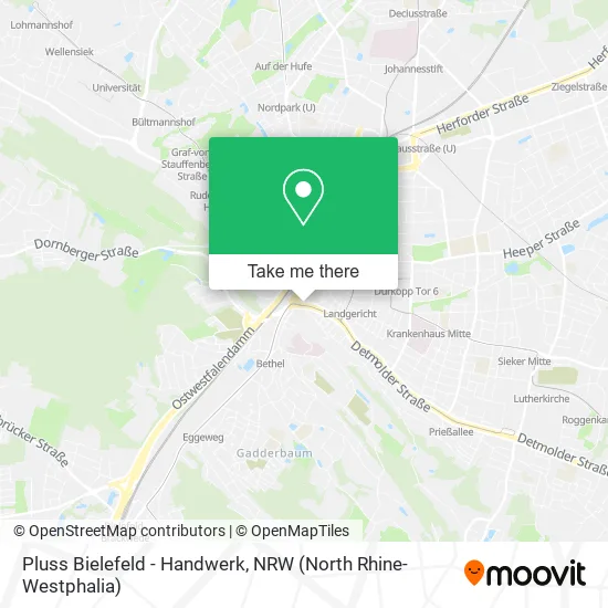 Карта Pluss Bielefeld - Handwerk
