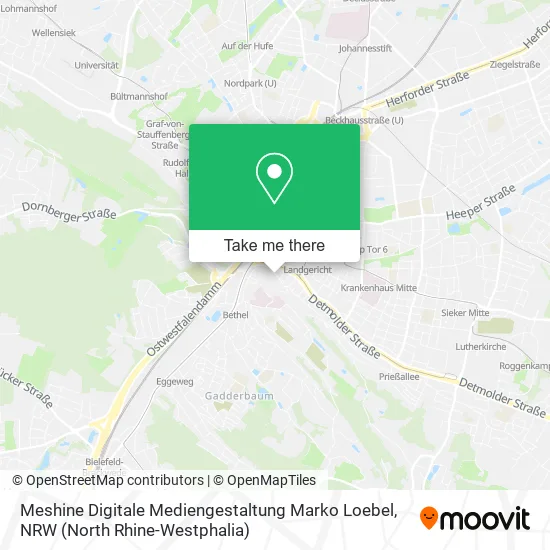 Карта Meshine Digitale Mediengestaltung Marko Loebel