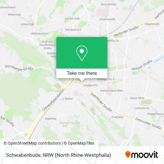 Schwabenbude map