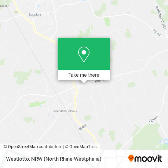 Westlotto map