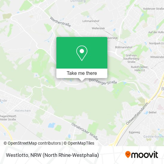 Westlotto map