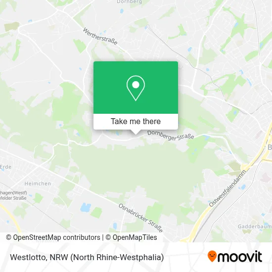 Westlotto map