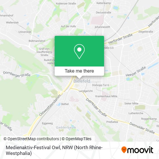 Medienaktiv-Festival Owl map