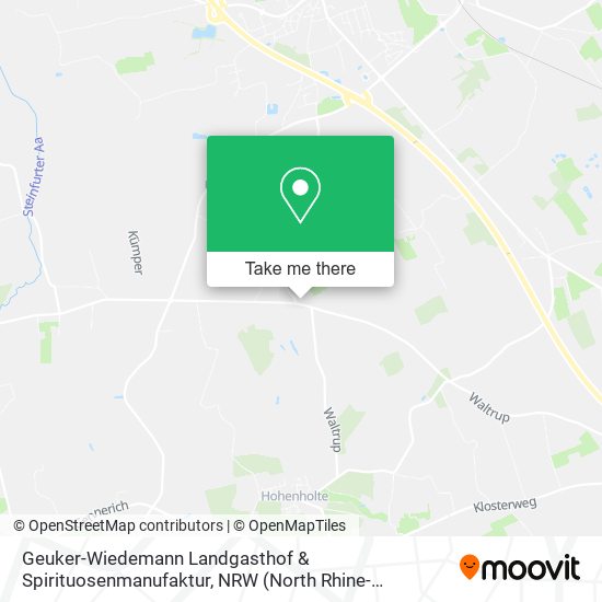 Geuker-Wiedemann Landgasthof & Spirituosenmanufaktur map