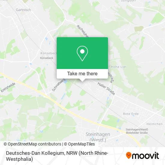 Карта Deutsches-Dan Kollegium