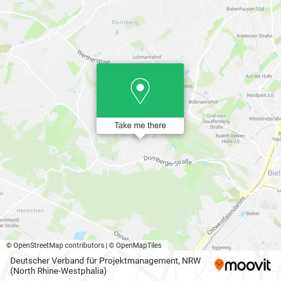 Карта Deutscher Verband für Projektmanagement