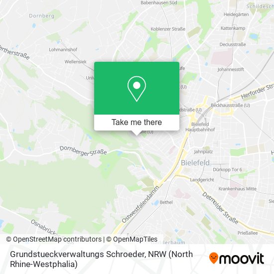 Grundstueckverwaltungs Schroeder map