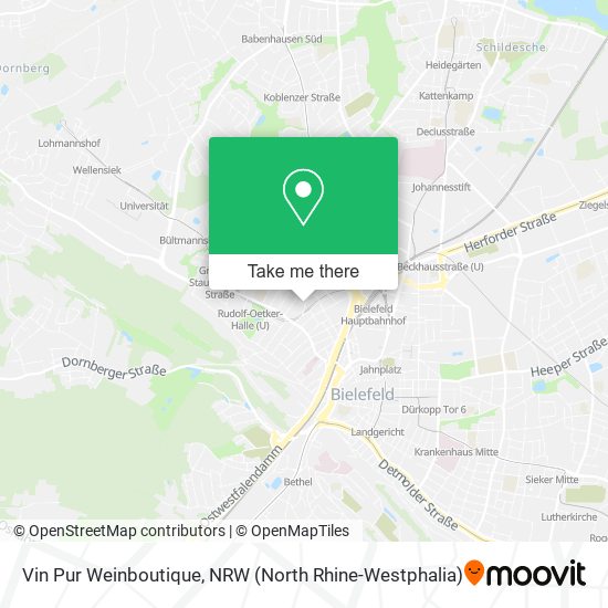 Vin Pur Weinboutique map