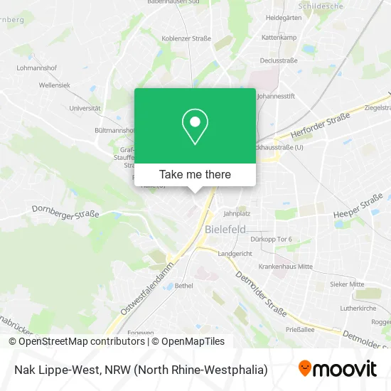 Карта Nak Lippe-West