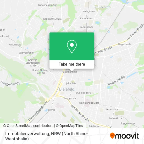 Карта Immobilienverwaltung