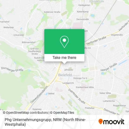 Карта Phg Unternehmungsgrupp