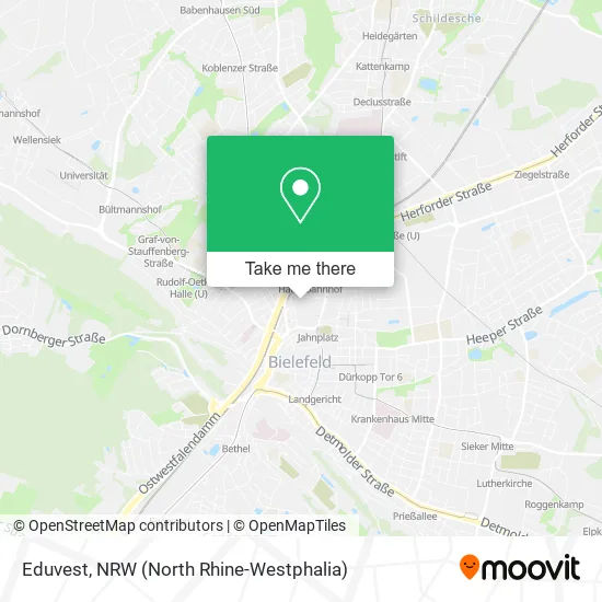 Карта Eduvest