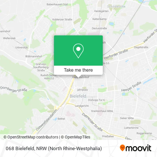Карта 068 Bielefeld