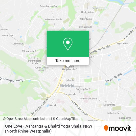 One Love - Ashtanga & Bhakti Yoga Shala map