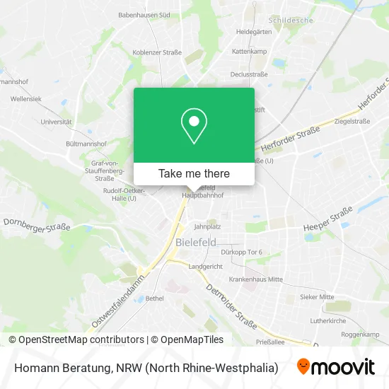 Карта Homann Beratung