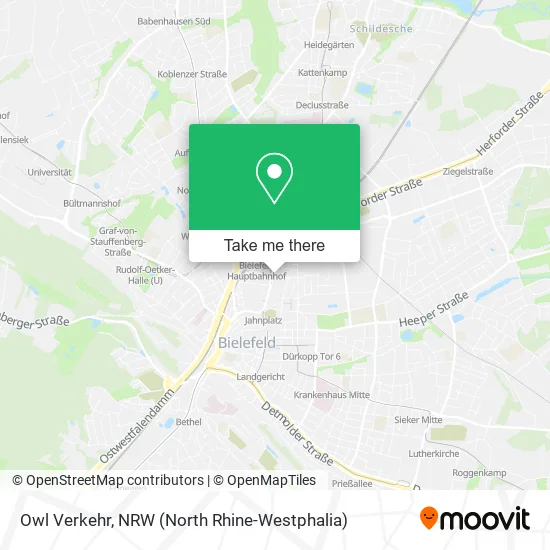 Карта Owl Verkehr
