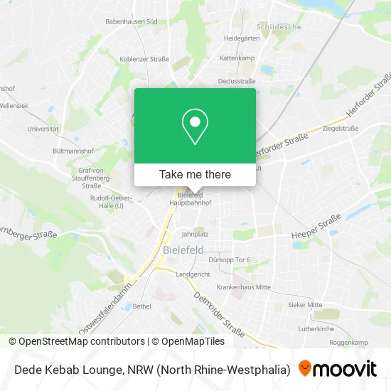Карта Dede Kebab Lounge