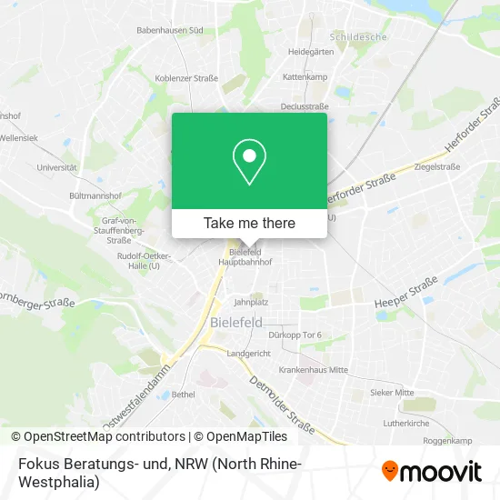 Fokus Beratungs- und map