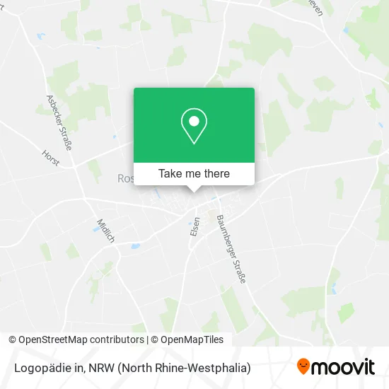 Карта Logopädie in