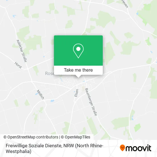 Карта Freiwillige Soziale Dienste