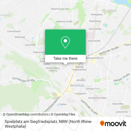 Карта Spielplatz am Siegfriedsplatz