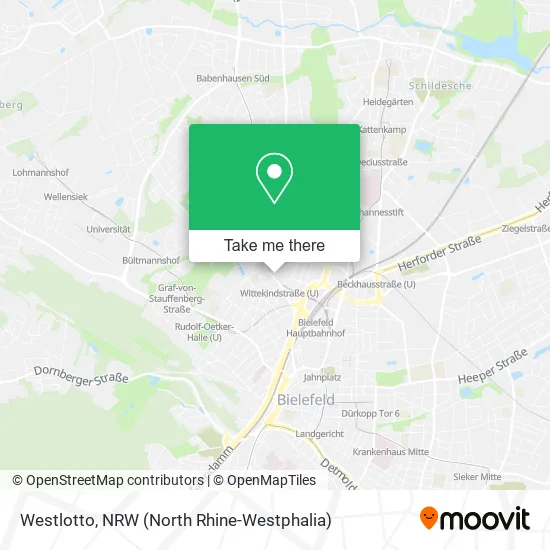 Карта Westlotto